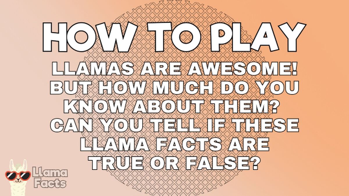Llama Facts image number null